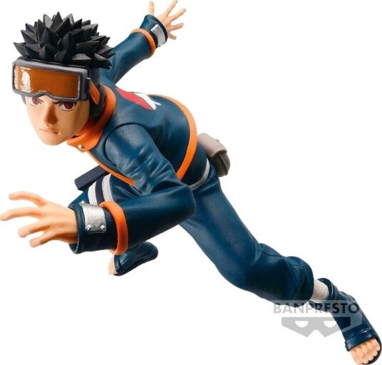 Banpresto Naruto Shippuden Vibration Stars Obito Uchiha Figur 10 cm