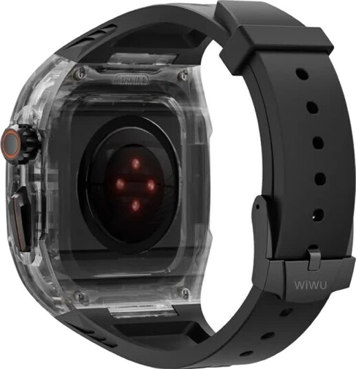 WiWU Wi WB014 2 i 1 Armor Klokkereim for Smartklokke 49mm Svart