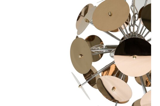 Taklampe Zambezi 50 cm Kobber