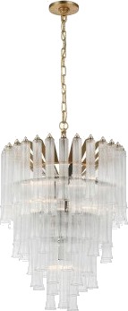 Lorelei Waterfall Chandelier Gild