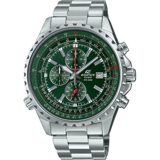 Casio Ef-527d-3avuef Grønn Sølv