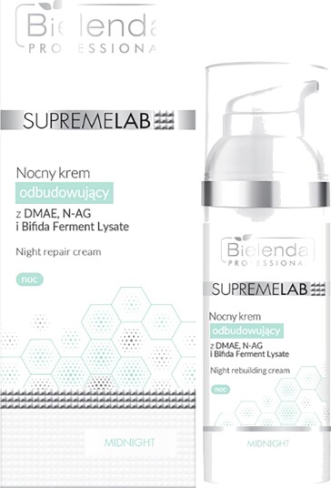 Bielenda Professional SUPREMELAB MIDNIGHT Night Rebuilding Cream 50 ml Bielenda Professional SUPREMELAB MIDNIGHT Night Rebuilding Cream 50 ml