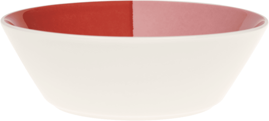 Arabia Vuokko skål Ø17 cm 2 väri Rosa Rød Arabia Vuokko skål Ø17 cm 2 väri Rosa Rød