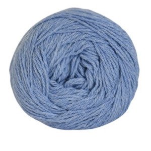 Hjertegarn Organic Trio Garn 5014 Lyseblå