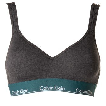 Calvin Klein BH Modern Cotton Core Bralette gra Small Dame Calvin Klein BH Modern Cotton Core Bralette gra Small Dame