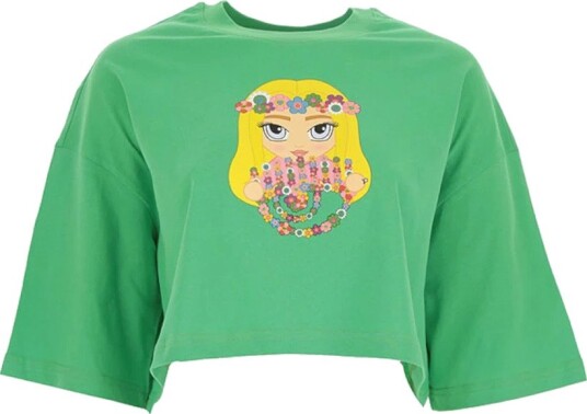 Chiara Ferragni Collection Dame Topper Grønn S,