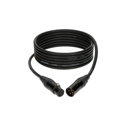 Klotz Pro Aes/ebu Neutrik Xlr Double Shield Ot2000 Sort 5m