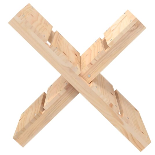 Vedstativ 47x39,5x48 cm heltre furu Vedstativ 47x39,5x48 cm heltre furu
