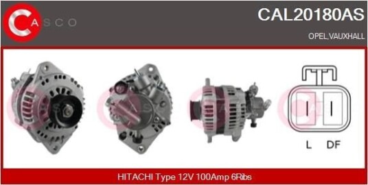 Dynamo CASCO CAL20180AS Dynamo CASCO CAL20180AS