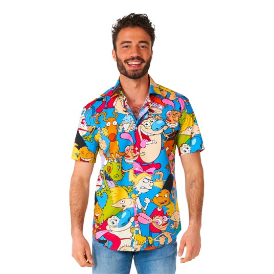 OppoSuits Skjorte Nickelodeon Cartoons - 49