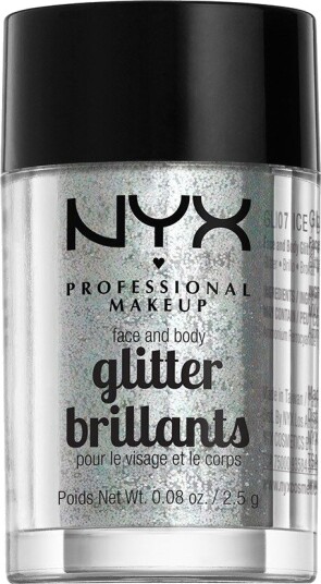 NYX PROFESSIONAL MAKEUP Face & Body Glitter - Ice NYX PROFESSIONAL MAKEUP Face & Body Glitter - Ice