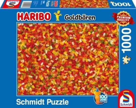 Schmidt Spiele Haribo: Gold Bears Jigsaw Puzzle 1000 brikker