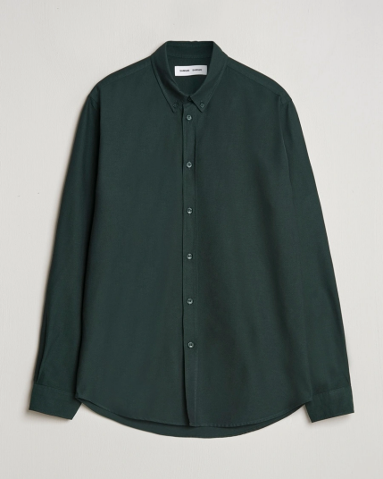 Samsøe Samsøe Saliam Oxford Shirt Darkest Spruce