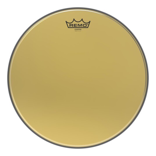 Remo Gd-0014-00- Ambassador Starfire Drumhead - Gold14"