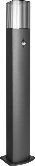 Orno Peonia Utendørs Hagearmatur Med Bevegelsessensor E27 Maks. 15W Ip54 75 Cm Svart Orno Peonia Utendørs Hagearmatur Med Bevegelsessensor E27 Maks. 15W Ip54 75 Cm Svart