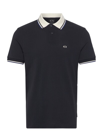 Armani Exchange Polo Shirt Black M Armani Exchange Polo Shirt Black M