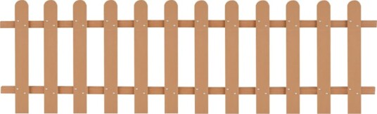 Stakittgjerde WPC 200x60 cm Stakittgjerde WPC 200x60 cm