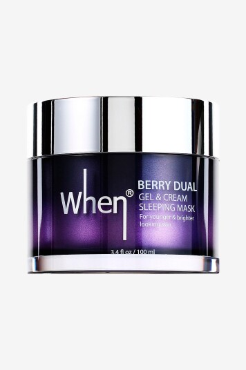 WHEN Berry Dual Gel & Cream Sleeping Mask 100 ml WHEN Berry Dual Gel & Cream Sleeping Mask 100 ml