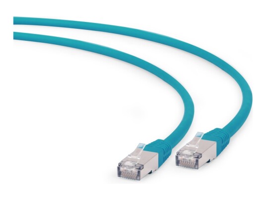 Cablexpert Koblingskabel Rj 45 Hann Til Rj 45 Hann 30 M 6.2 Mm S/Ftp Cat 6A Halogenfri Formstøpt Uten Hindringer Flertrådet Grønn PP6A LSZHCU G 30M