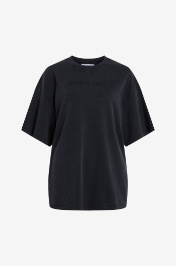 Rouge Edit - Topp rouSophia SS O-neck Tee - Blå