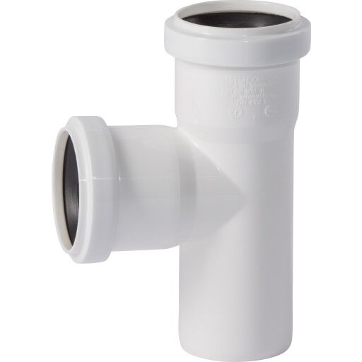 Nicoll 50mm Grenrør 87,5° for Drenering i Plast Nicoll 50mm Grenrør 87,5° for Drenering i Plast
