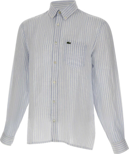 Lacoste Herre Skjorter Blå L, Lacoste Herre Skjorter Blå L,