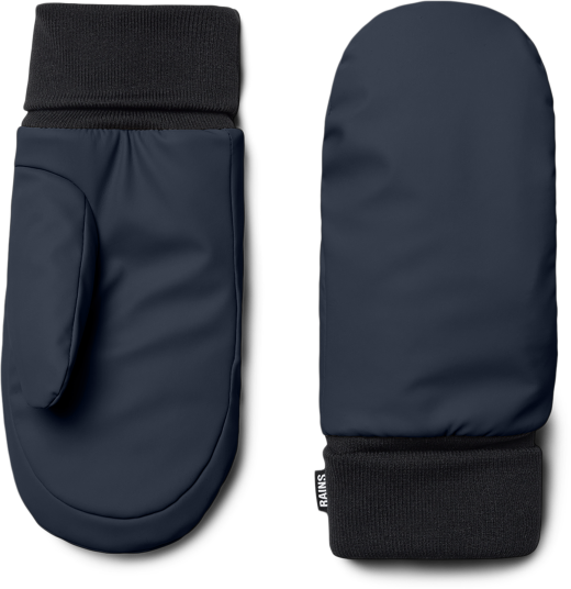Rains Puffer Mittens Navy S/M Rains Puffer Mittens Navy S/M