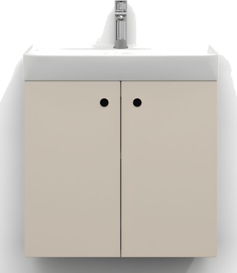 Svedbergs Intro Slim Servantskap D35 med 2 Dører Sand / 60x35cm