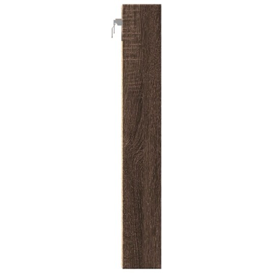 Hyller brun eik 60x8,5x58 cm konstruert tre Hyller brun eik 60x8,5x58 cm konstruert tre