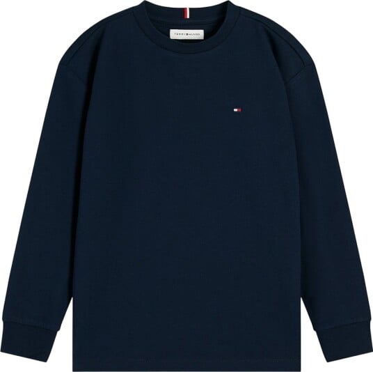 Tommy Hilfiger Genser - Dark Blue - Tommy Hilfiger - 8 år (128) - Genser - Marineblå