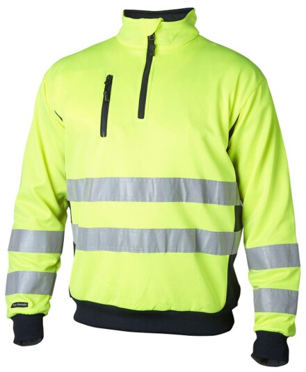 Top Swede Sweatshirt Varsel 136 Klass 3 Gul/marin S Top Swede Sweatshirt Varsel 136 Klass 3 Gul/marin S