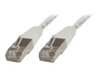 MicroConnect - Nettverkskabel - RJ-45 (hann) til RJ-45 (hann) - 7 m - skjermet, beskyttet tvunnet parkabel (STTP) - CAT 6 - halogenfri - hvit