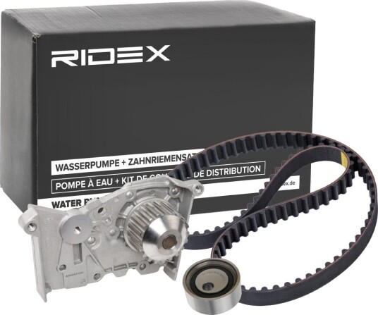 Registerreimsett med vannpumpe RIDEX 3096W0403
