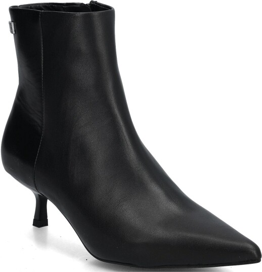 Tommy Hilfiger Tjw Pointed Kitten Heel Boots BLACK 42