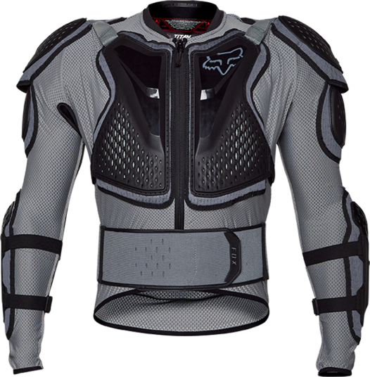 FOX Jakke Titan Protective Sport Cloud Grå
