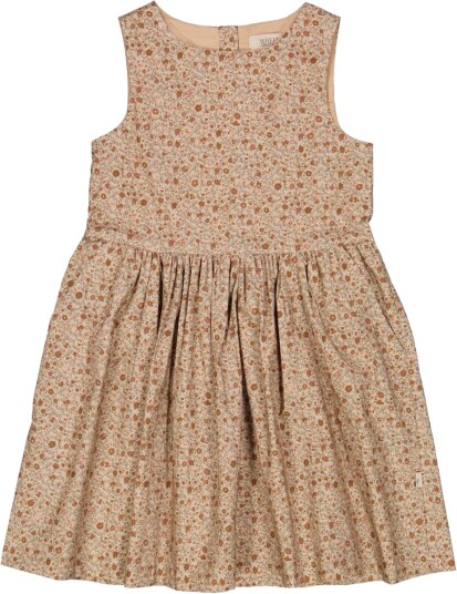 Wheat Dress Thelma Rose Tangled Flowers (128 / 8 år)