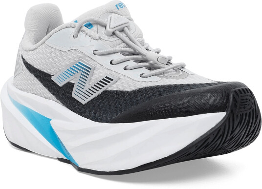 New Balance New Balance Fuelcell Rebel Kids Bungee Lace With Toggle Grey 33 New Balance New Balance Fuelcell Rebel Kids Bungee Lace With Toggle Grey 33