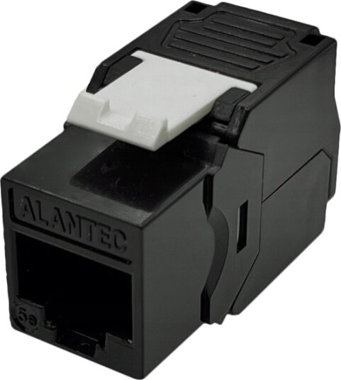 Alantec Keystone-Moduladapter Rj45 Uten Verktøy Utp Kat.5E Slim Svart Mb008-Bk Alantec Keystone-Moduladapter Rj45 Uten Verktøy Utp Kat.5E Slim Svart Mb008-Bk