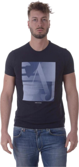 Armani Jeans Herre Topper Blå M,