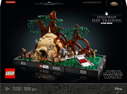 Lego Star Wars Jeditrening På Dagobah Diorama 75330