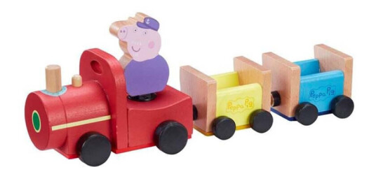 Tretog Peppa Gris med figur