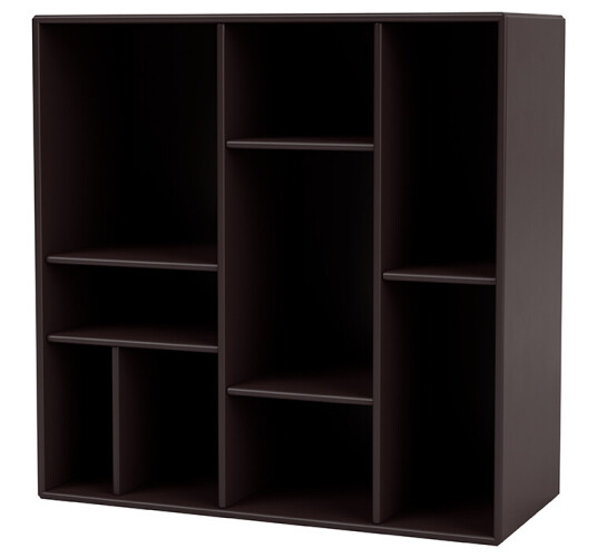 Montana COMPILE dekorativ hylle 69,6x69,6 cm Balsamic 160