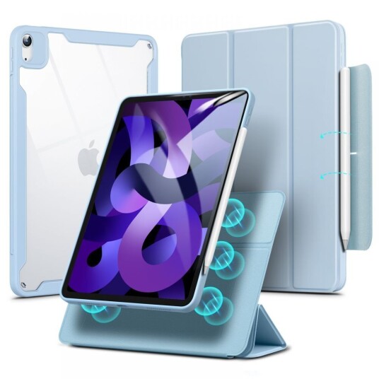 ESR iPad Air (2022 / 2020) / Pro 11" (2022 / 2021 / 2020 / 2018) ESR Rebound Hybrid Flip Deksel - Sky Blue ESR iPad Air (2022 / 2020) / Pro 11" (2022 / 2021 / 2020 / 2018) ESR Rebound Hybrid Flip Deksel - Sky Blue