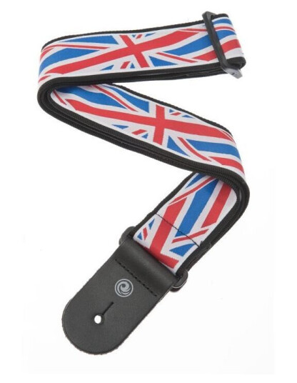 Waves Planet Waves 50a11 Gitarreim World Tour 50 Mm Woven-Union Jack Waves Planet Waves 50a11 Gitarreim World Tour 50 Mm Woven-Union Jack