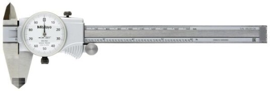 Mitutoyo Skjutmått 505-742j Med Mätur, Silver 0-6in, 0,001in, 0,1in/varv, Flat Sticka, Friktionsrulle Mitutoyo Skjutmått 505-742j Med Mätur, Silver 0-6in, 0,001in, 0,1in/varv, Flat Sticka, Friktionsrulle