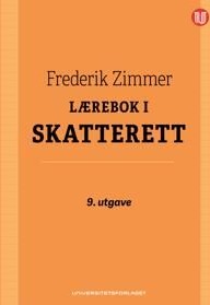 Lærebok I Skatterett Av Frederik Zimmer