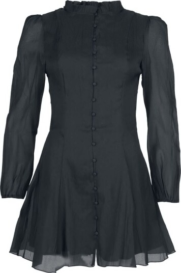 KIHILIST by KILLSTAR   Goth Kort kjole   Liora's Wrath Mini Dress   XS til XXL   Damer   svart