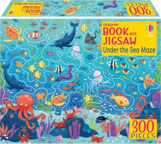Usborne Book and Jigsaw Under the Sea Maze Usborne Book and Jigsaw Under the Sea Maze