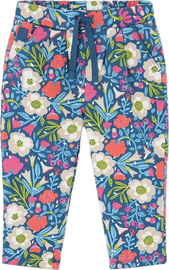 Boboli Fleece Trousers Floral For Girl Bci PRINT 98