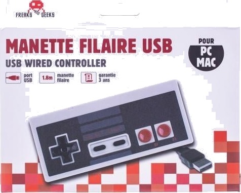 Trade Invaders USB NES kontroller for PC/MAC